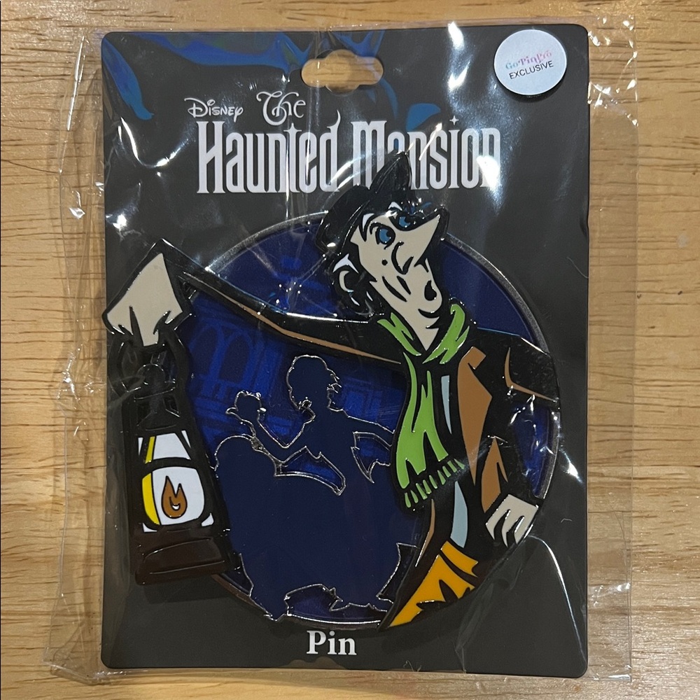 Disney Haunted Mansion Pin - Glow In The Dark - Go Pin Pro Exclusive ( Rare )